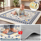 Splat Mat for Under High Chair Waterproof Non Slip Floor Mat for Baby - Image 3
