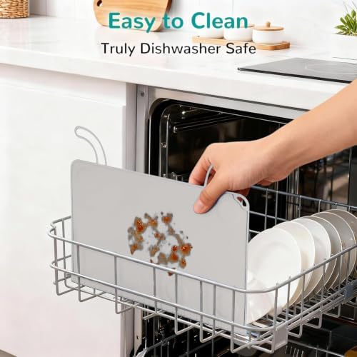 Silicone Placemat for Baby Self-Eating: Dishwasher Safe & Non-Slip for Dining - Image 3