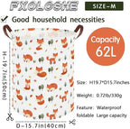Fox hamper, Waterproof foldable kids laundry basket, Toy basket, Clothes - Image 7