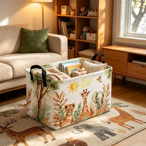 Rectangular Animal Baskets, Collapsible Gift Basket - Image 2