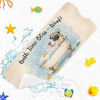 Bathtub Shower Mat 40X16 Inch, for Toddler, Dog Vintage - Image 2