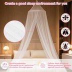 Bed Canopy with Lights, Bed Canopy - Image 4
