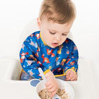 3 Pcs Long Sleeved Bib Set|Baby Waterproof Bibs - Image 6