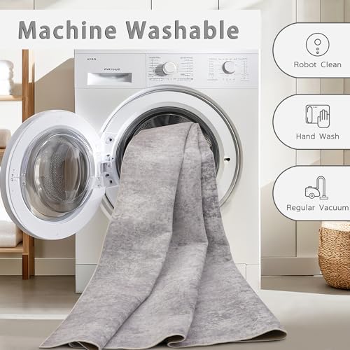 8x10 Washable Area Rugs for Living Room, Dining Room, Playroom - Image 4