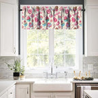 Dessert Valances Curtains Lollipop Candy Macaroon Cupcake Polka Dots Window - Image 6
