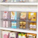 Vtopmart 4 Pack Stackable Clear Pantry Storage Drawers - Image 4