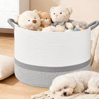 67L Large Blanket Basket, Woven Baskets - Image 2