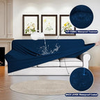 PureFit Waterproof Couch Cover Slipcovers - Image 3