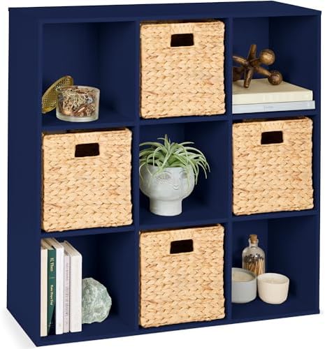 Best Choice Products Kids Bookcase 9-Cube Storage Organizer, 13.5in Shelf by Unknown