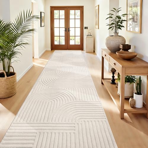 Pauwer 3x12 Area Rugs for Living Room, Modern Non Slip Washable Rug by Pauwer