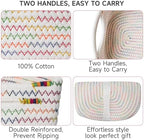 3 Pack Small Storage Baskets for Organizing, 11.8×7.8×5.1" - Image 6
