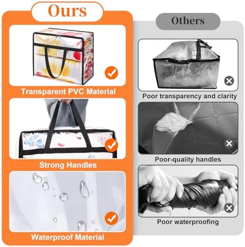 SpaceTrove Clear Storage Bags - Image 5