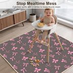 Basumee Splat Mat for Under High Chair, Waterproof & Mess-Proof Floor Mat - Image 5