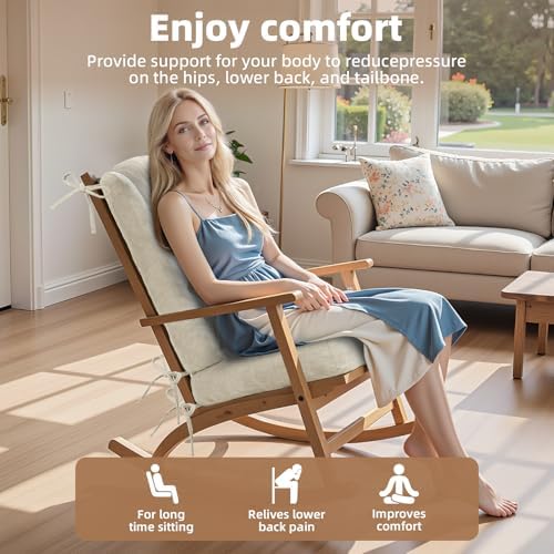 Wingback Rocking Chair cushion - Image 4