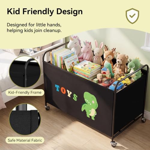 GRANNY SAYS 200L Large Toy Box for Boys, Toy Chest Storage - Image 6