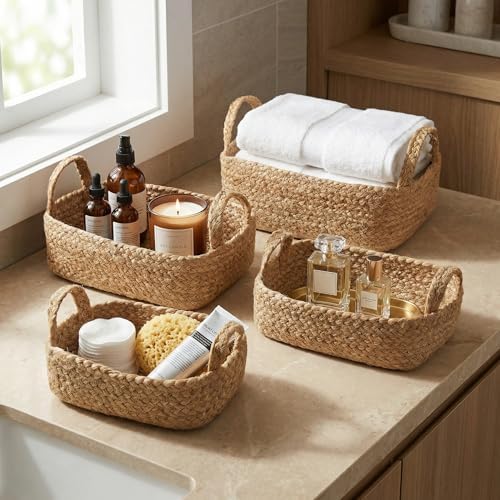Beautiful Storage Basket Set of 4 by KIBAGA