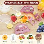 Baby Breastmilk Popsicle Molds & Baby Fruit Feeder, Infant Food Freezer Tray - Image 7
