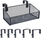 Bedside Caddy Hanging Storage Basket Beside Shelf Metal Organizer by MATIMASU