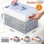 Fab totes Collapsible Storage Baskets - Image 2