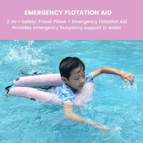 Keemall Inflatable Car Pillow for Kids & Adults, for Trips, Car Sleep &Naps - Image 4