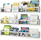 Fixwal Floating Nursery Book Shelves by Fixwal