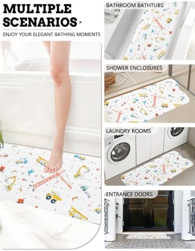LNOND Baby Bath Mat Non Slip, Kids Bath Mat - Image 5