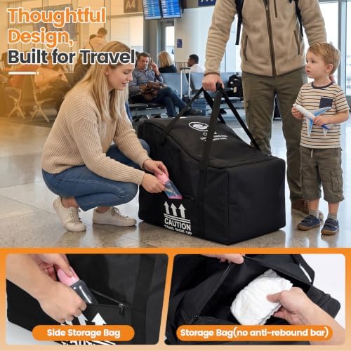 Orzbow Padded Car Seat Bag Fit Carseat and Anti-Rebound Base - Image 5