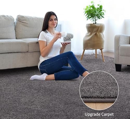 Keeko 5x8 Area Rugs for Living Room, Soft Washable Memory Foam Bedroom Rug - Image 2