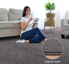 Keeko 7x10 Area Rugs for Living Room, Soft Washable Memory Foam Bedroom Rug - Image 2