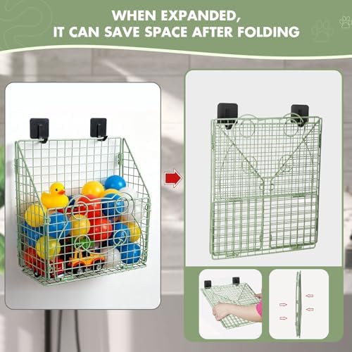 Greentainer Bath Toy Storage Organizer, Large Bathtub Toy Holder - Image 6