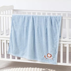 CREVENT 2Pcs 30''X40'' Cute Cozy Fluffy Warm Baby Blankets - Image 3