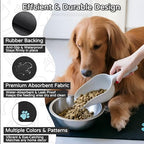 Dog Cat Food Mat, Absorbent Pet Feeding Mat - Image 4