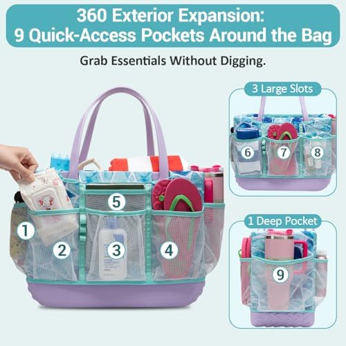 Nyton Organizer Insert for Original Large Bogg Bag Cover Beach Liner for XL - Image 5