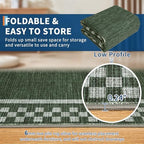 GarveeHome Washable Runner Rug 2x10 Modern Bordered Hallway Runner Rug - Image 4