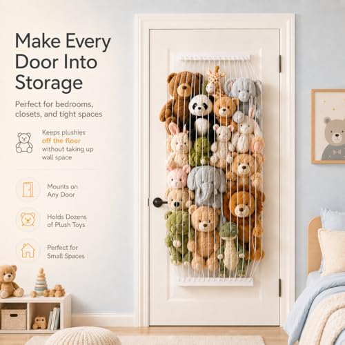 Stuffed Animal Storage Wood Soft Toy Storage - Image 4