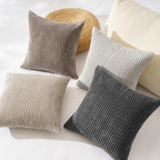 Topfinel 4 Packs Natural Decorative Throw Pillows Covers 22x22 Inch - Image 4
