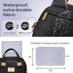 RUVALINO Baby Diaper Bag Backpack - Image 6