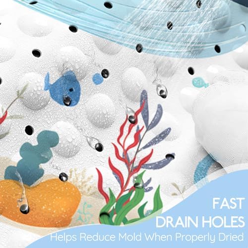 Kids Bathtub Mat, Non Slip Cartoon Bath Mat - Image 4