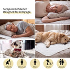 CoolShields Reusable Waterproof Bed Pads Washable Underpads 34 x 52 - Image 5
