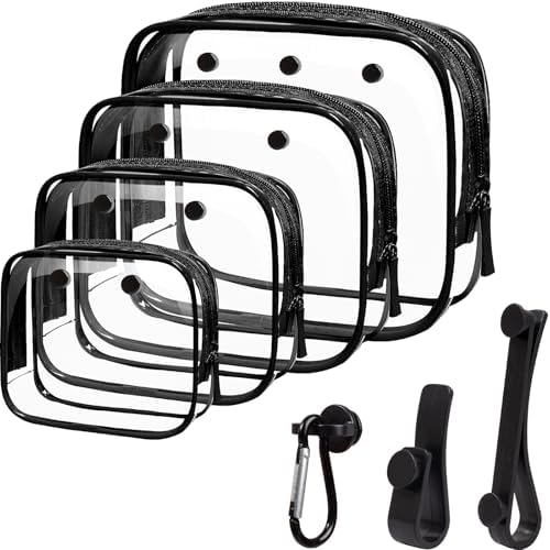 LETGO 4 PCS Clear Insert Bag for Bogg Bag, 4 Sizes Waterproof Beach Bag by LETGO