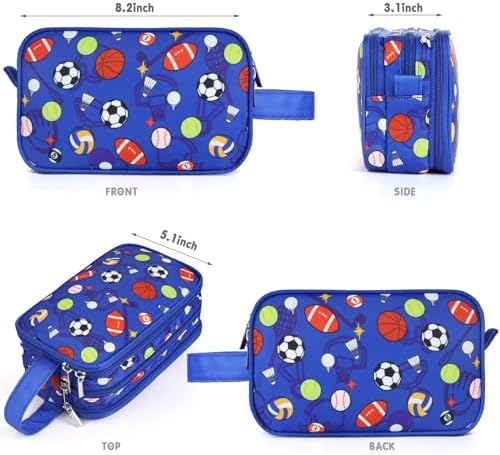 Kids Toiletry Bag for Boys, Travel Toiletry Bag for Little Young Boys - Image 2
