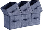 SONGMICS Storage Cubes, 11-Inch Foldable Closet Organizers by Unknown