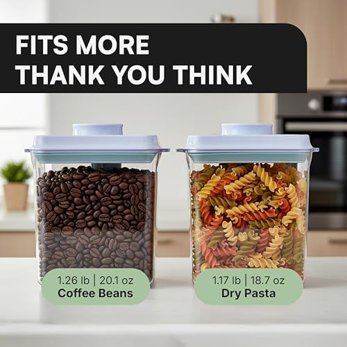 Bop Top Airtight Food Storage Containers | Pop-Top Lid | 7 Cups / 57 Oz - Image 4