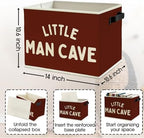 Little Man Cave Boys Storage Bins Box - Image 6