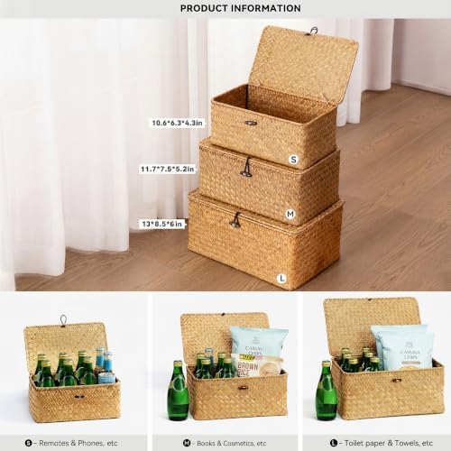 Nonam Wicker Storage Basket - Image 2