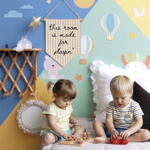 Nursery Playroom Baby Room Kids Room Wall Decor Gift - Image 3