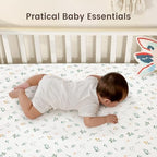 david's kids 3 Pack Mini Crib Sheets, Soft Breathable Premium Pack N Play Sheets - Image 6
