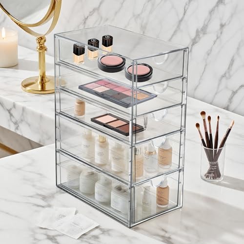 Prsildan Hair Accessories Organizer Acrylic Drawer - Image 2