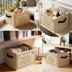 Trendy Pink Inspirational Storage Bins Box - Image 4