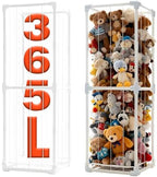 Stuffed Animal Storage Organizer, Upgraded Quick-Lock Vertical Toy Holder - Image 3